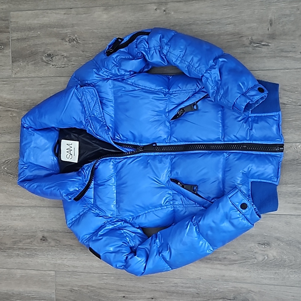Sam freestyle bomber bright blue woman size XS